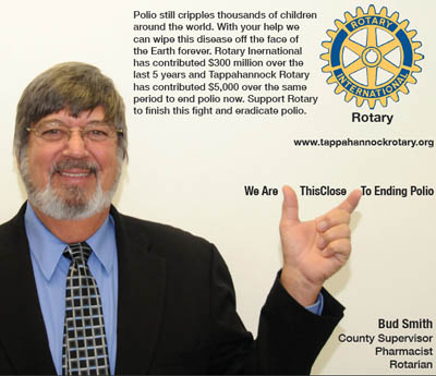 rotary end polio now campaign edwin bud smith
