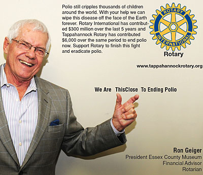rotary end polio now campaign ron geiger